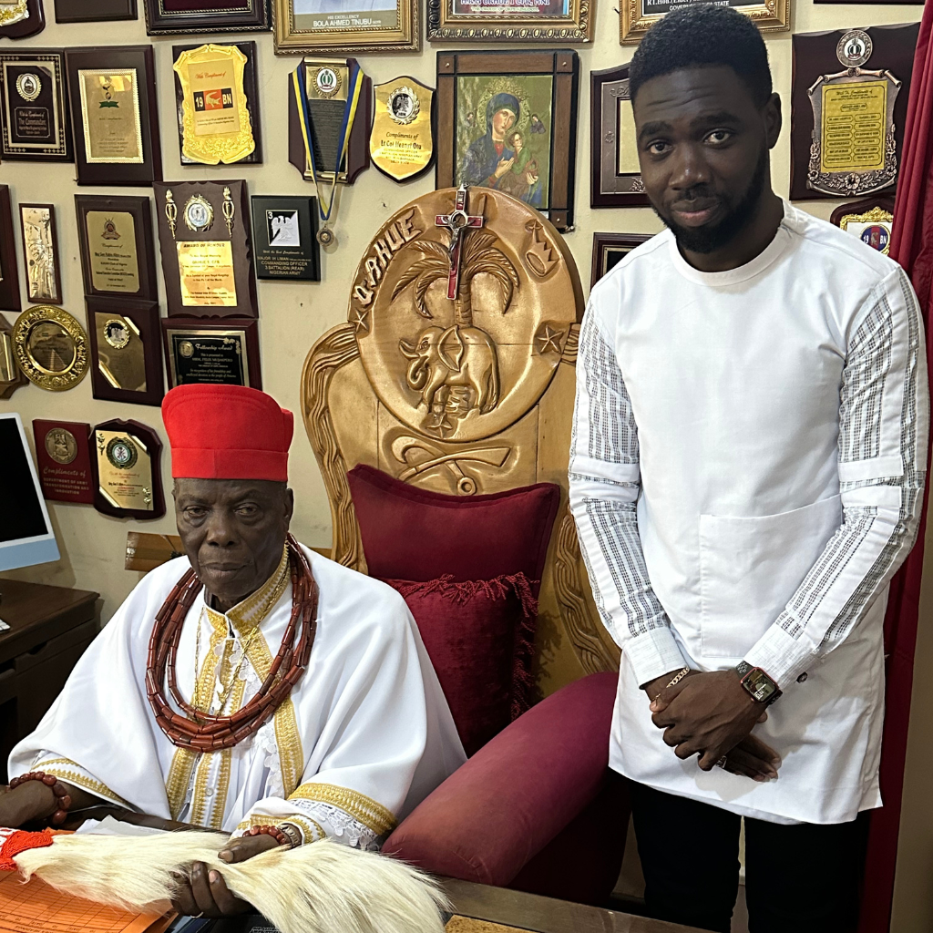 A Moment with Royalty: My Encounter with the Orodje of Okpe